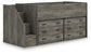 Frandern Twin Loft Bed with Drawer Storage