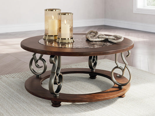 Frallyn Round Cocktail Table