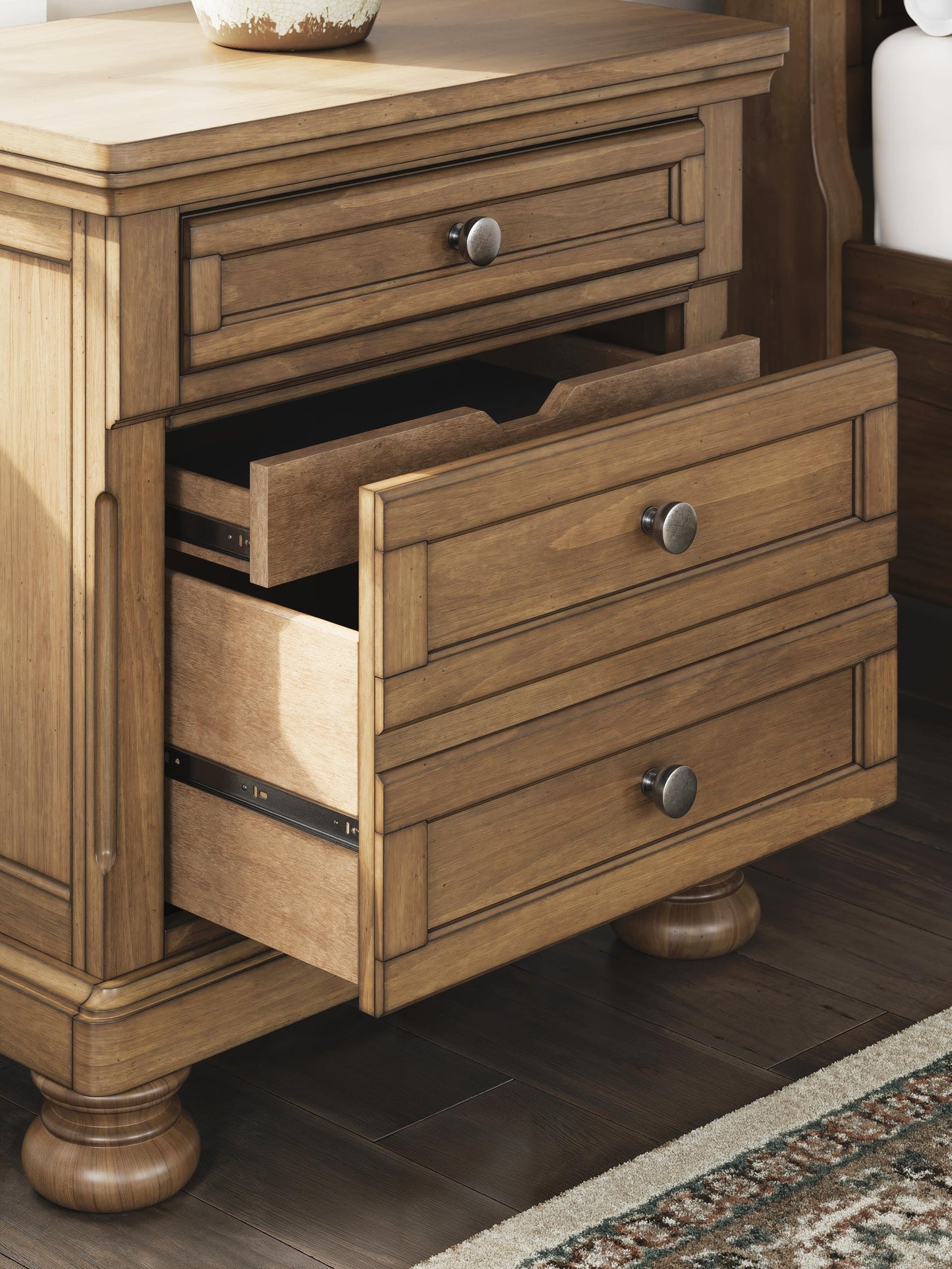 Feddinger Two Drawer Night Stand