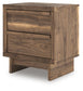 Chirason Two Drawer Night Stand
