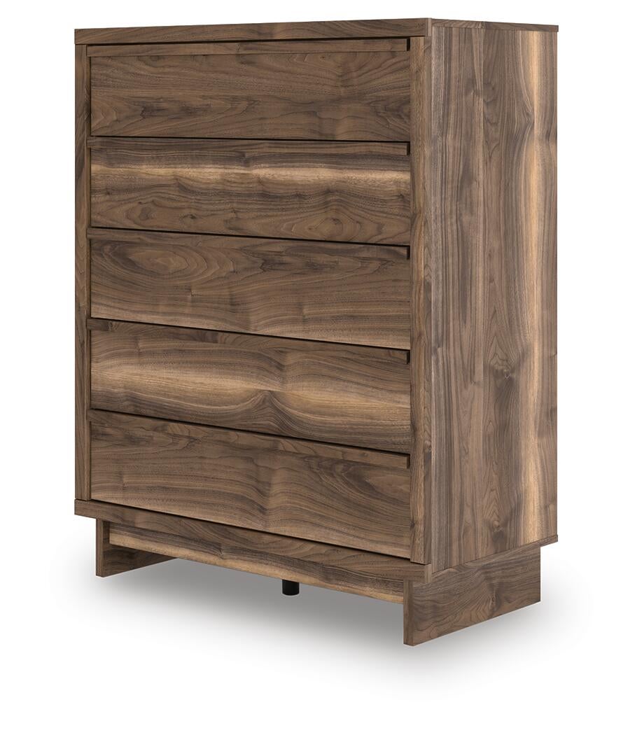 Chirason Five Drawer Wide Chest
