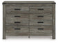 Frandern Six Drawer Dresser
