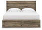 Elbrim King Panel Storage Bed