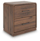 Fortlorn Two Drawer Night Stand