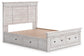 Makidern Queen Panel Storage Bed