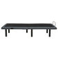 Weston Twin XL Dual-Motor Massage Adjustable Bed Base in Black and Grey