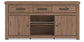 Garistyn XL TV Stand w/Fireplace Option