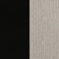 Sykes Fabric Upholstered Ladder Back Side Chair Black and Beige (Set of 2)