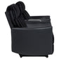 Madden 3-piece Corduroy Upholstered Manual Theater Seating Black