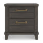 Vonitta Bay Two Drawer Night Stand