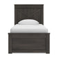 Vonitta Bay Twin Panel Bed with 2 Sided Storage