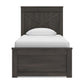 Vonitta Bay Twin Panel Bed with Storage
