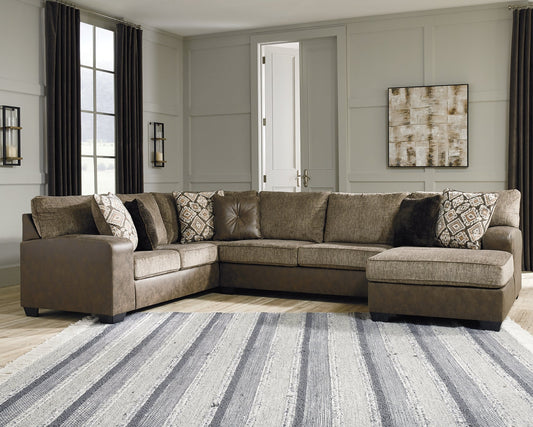 Abalone 3-Piece Sectional with Chaise Cloud 9 Sleep Shops