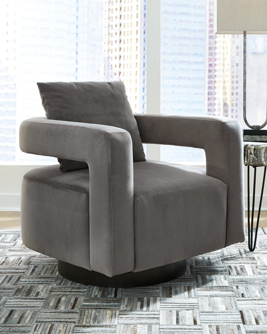 Alcoma Swivel Accent Chair Cloud 9 Mattress & Furniture
