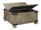 Aldwin Cocktail Table with Storage Cloud 9 Mattress & Furniture