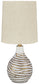 Aleela Metal Table Lamp (1/CN) Cloud 9 Mattress & Furniture
