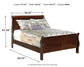 Alisdair Full Sleigh Bed with Dresser Cloud 9 Mattress & Furniture