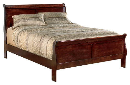 Alisdair King Sleigh Bed with 2 Nightstands Cloud 9 Mattress & Furniture