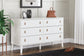 Aprilyn Full Bookcase Headboard with Dresser, Chest and 2 Nightstands Cloud 9 Mattress & Furniture