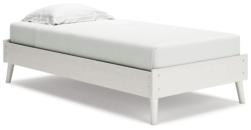 Aprilyn Twin Platform Bed with Dresser Cloud 9 Mattress & Furniture