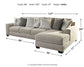 Ardsley 2-Piece Sectional with Chaise Cloud 9 Mattress & Furniture