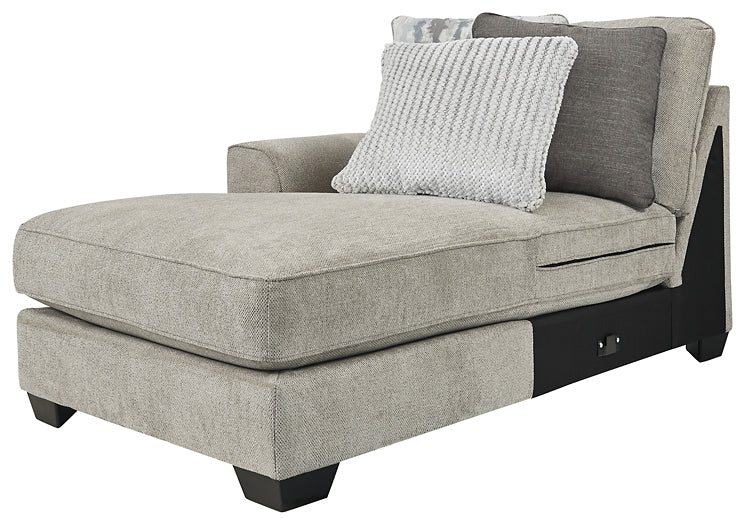 Ardsley 2-Piece Sectional with Ottoman Cloud 9 Mattress & Furniture