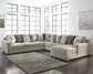 Ardsley 4-Piece Sectional with Ottoman Cloud 9 Mattress & Furniture