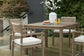 Aria Plains Outdoor Dining Table and 4 Chairs Cloud 9 Mattress & Furniture