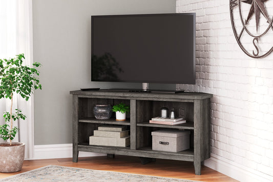 Arlenbry Small Corner TV Stand Cloud 9 Mattress & Furniture