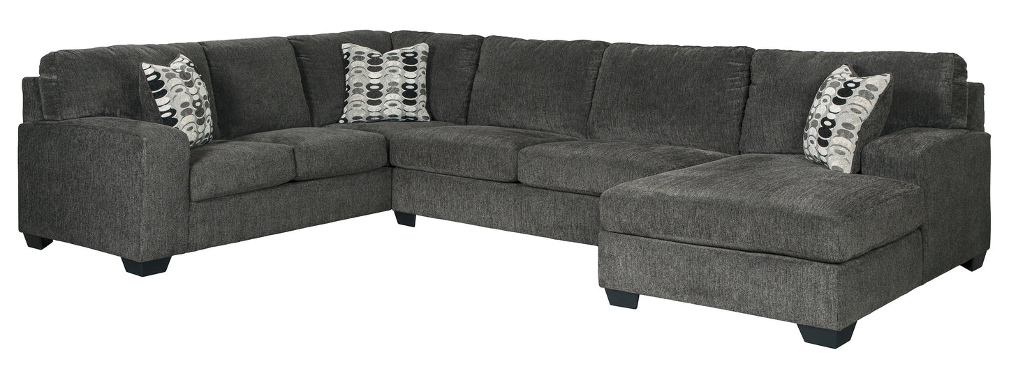 Ballinasloe 3-Piece Sectional with Chaise Cloud 9 Mattress & Furniture