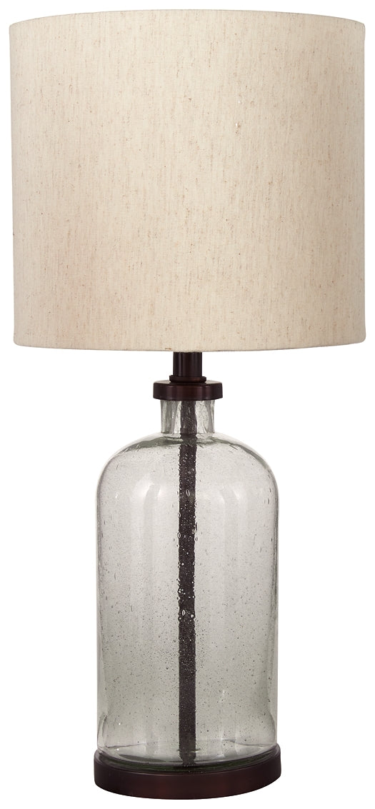 Bandile Glass Table Lamp (1/CN) Cloud 9 Mattress & Furniture