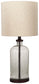Bandile Glass Table Lamp (1/CN) Cloud 9 Mattress & Furniture