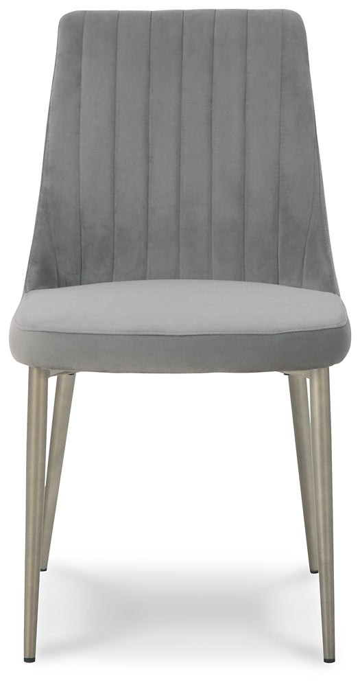 Barchoni Dining UPH Side Chair (2/CN) Cloud 9 Mattress & Furniture