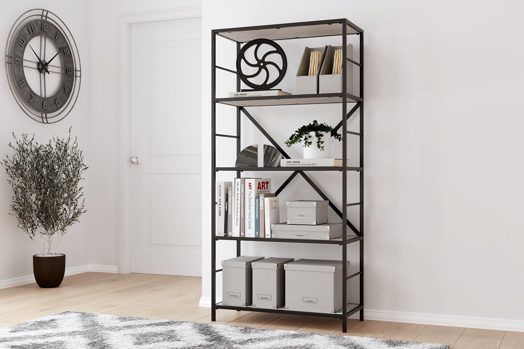 Bayflynn Bookcase Cloud 9 Mattress & Furniture