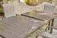 Beach Front Outdoor Dining Table and 6 Chairs Cloud 9 Mattress & Furniture