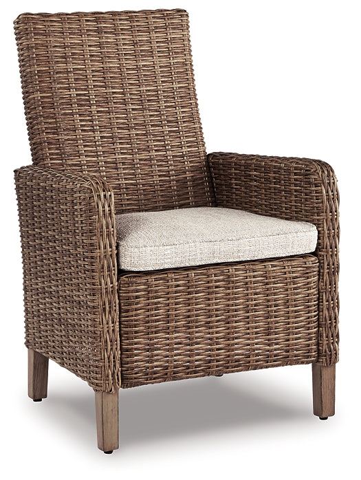 Beachcroft Arm Chair With Cushion (2/CN) Cloud 9 Mattress & Furniture