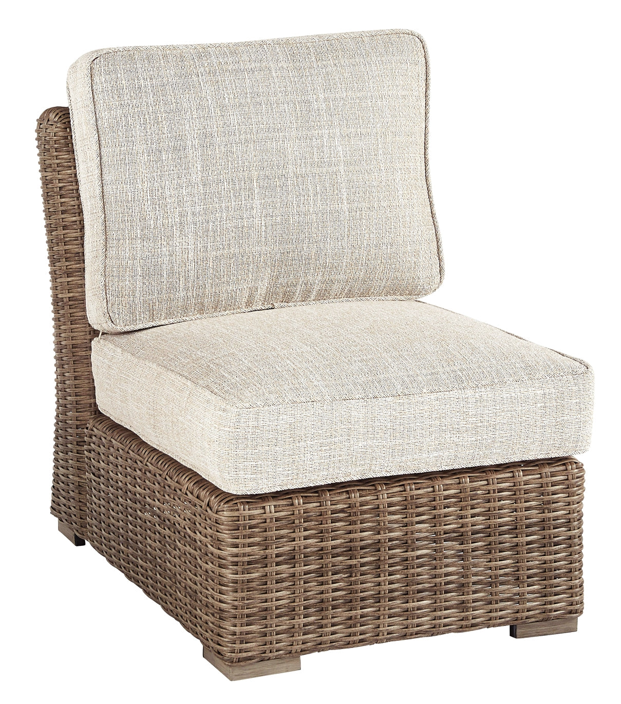 Beachcroft Armless Chair w/Cushion Cloud 9 Mattress & Furniture
