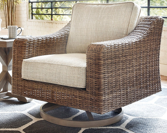 Beachcroft Swivel Lounge Chair (1/CN) Cloud 9 Mattress & Furniture