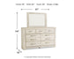 Bellaby Dresser and Mirror Cloud 9 Mattress & Furniture