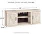 Bellaby LG TV Stand w/Fireplace Option Cloud 9 Mattress & Furniture