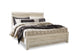 Bellaby Queen Panel Bed with Mirrored Dresser, Chest and 2 Nightstands Cloud 9 Mattress & Furniture