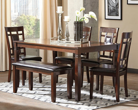 Bennox Dining Room Table Set (6/CN) Cloud 9 Mattress & Furniture