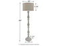 Bernadate Poly Floor Lamp (1/CN) Cloud 9 Mattress & Furniture