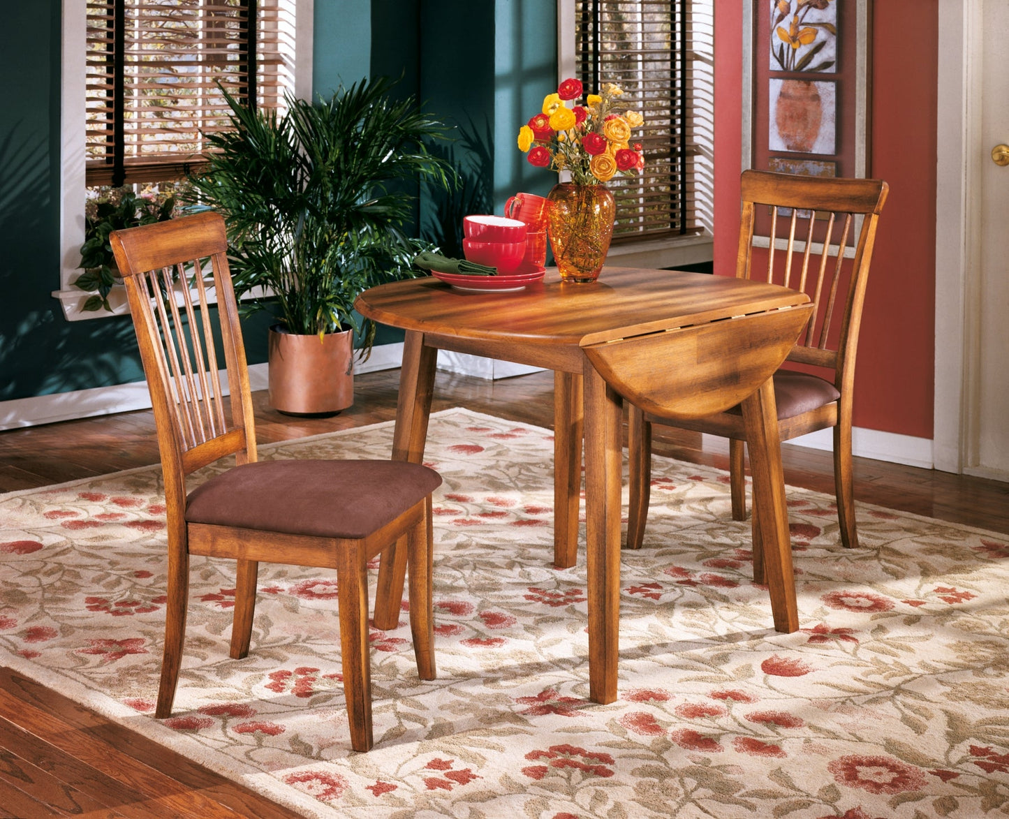 Berringer Dining Table and 2 Chairs Cloud 9 Mattress & Furniture