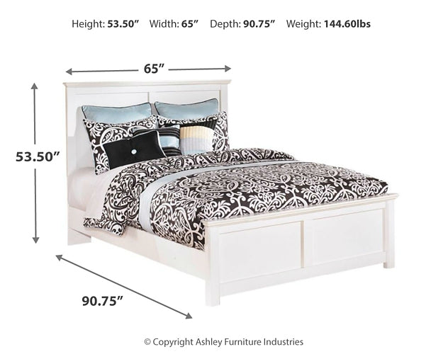 Bostwick Shoals Queen Panel Bed with Dresser Cloud 9 Mattress & Furniture