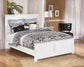 Bostwick Shoals Queen Panel Bed with Mirrored Dresser Cloud 9 Mattress & Furniture