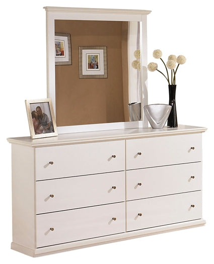 Bostwick Shoals Twin Panel Bed with Mirrored Dresser, Chest and Nightstand Cloud 9 Mattress & Furniture