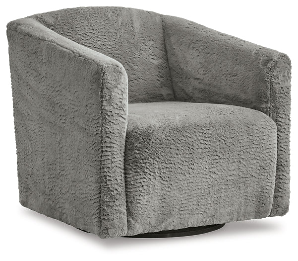 Bramner Swivel Accent Chair Cloud 9 Mattress & Furniture