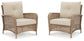 Braylee Lounge Chair w/Cushion (2/CN) Cloud 9 Mattress & Furniture