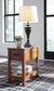 Breegin Chair Side End Table Cloud 9 Mattress & Furniture